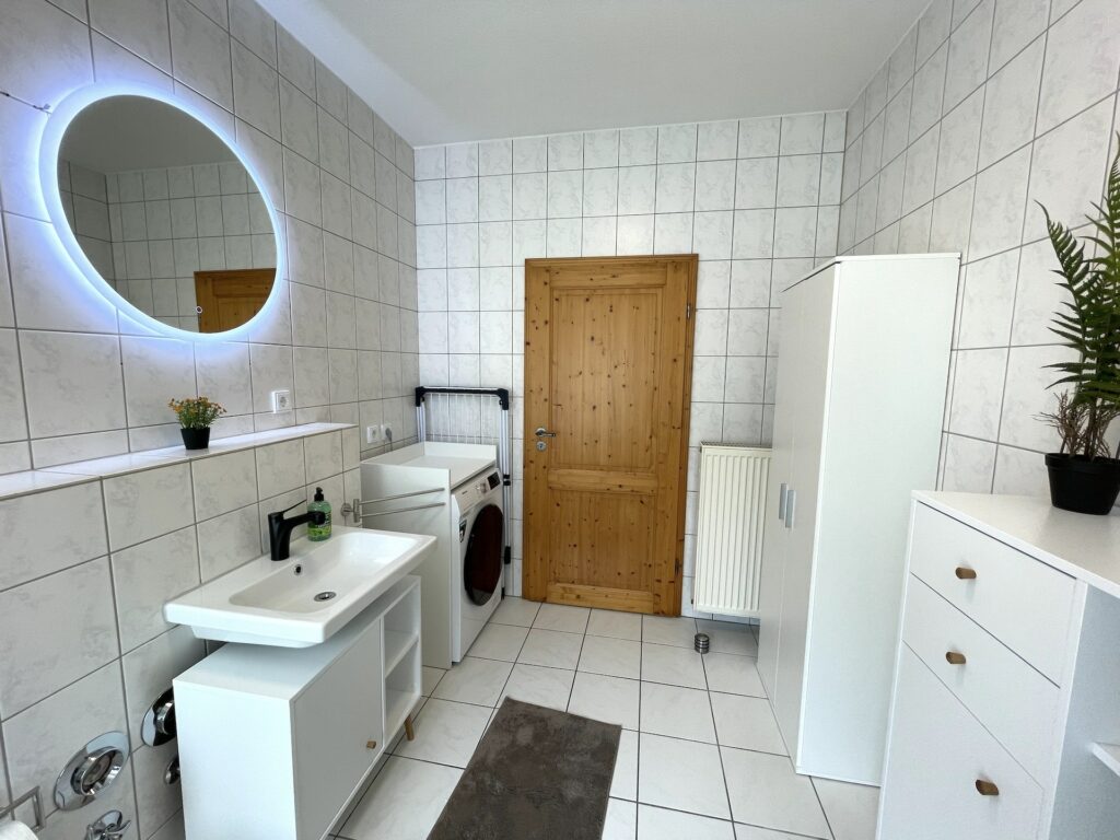 Badezimmer der Unterkunft