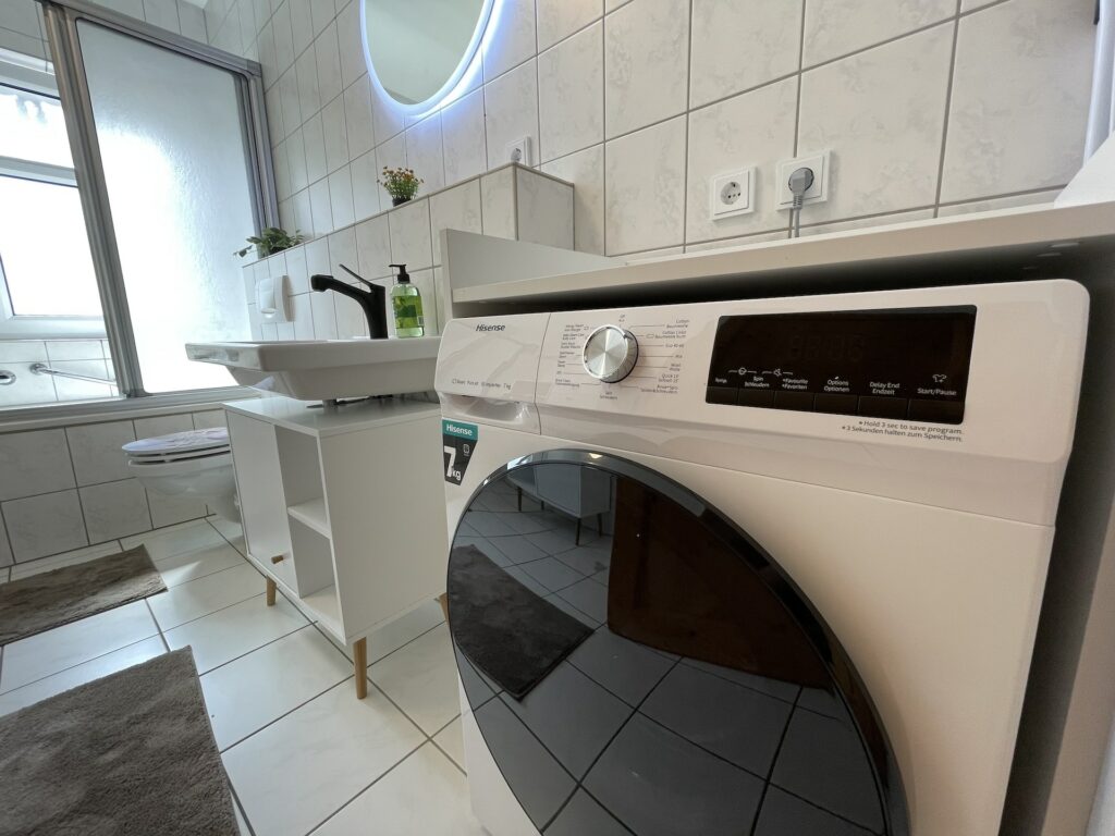 Badezimmer Waschmaschine