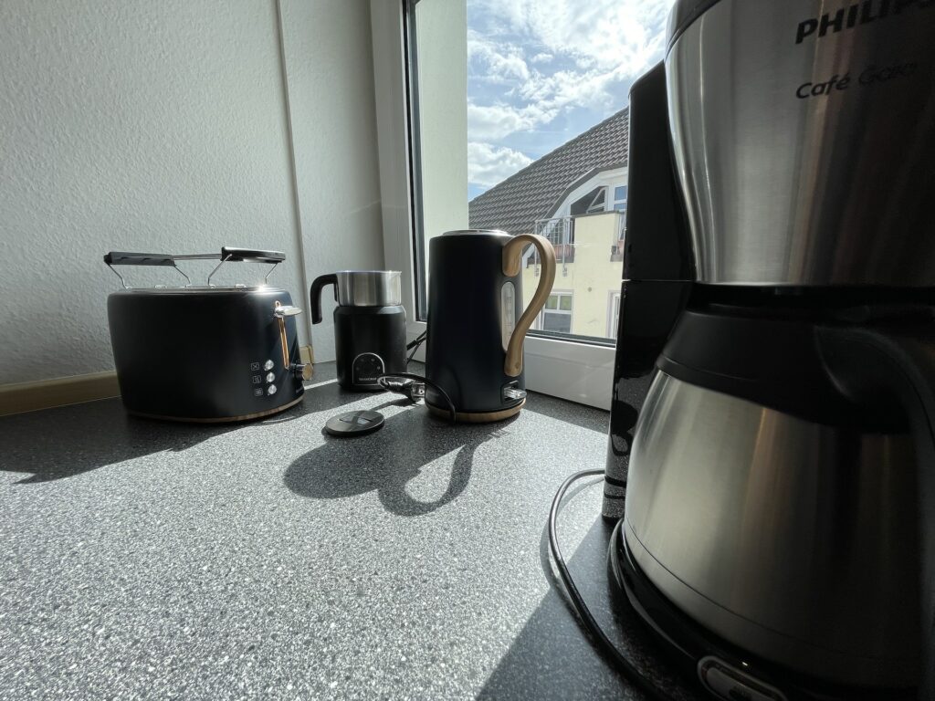 Küche E-Geräte in der Privatunterkunft